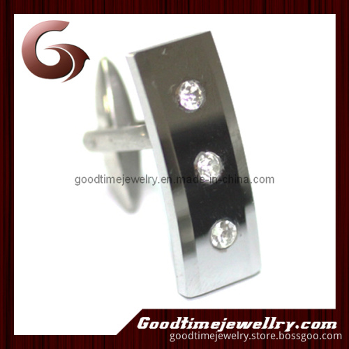 Genstone Tungsten Cufflinks